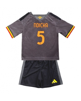 AS Roma Evan Ndicka #5 Maglia Gara Terza Repliche 2026-27 Bambino Maniche Corte AS Roma Evan Ndicka #5 Maglia Gara Terza Repliche 2026-27 Bambino Maniche Corte